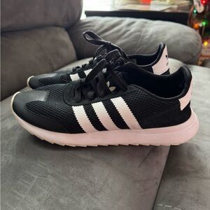 Adidas Black and White Sneakers